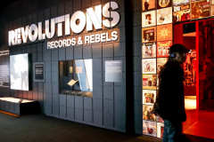 Revolutions, Records & Rebels exhibition